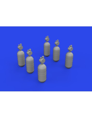 WWII USAAF oxygen cylinder A-6 PRINT 