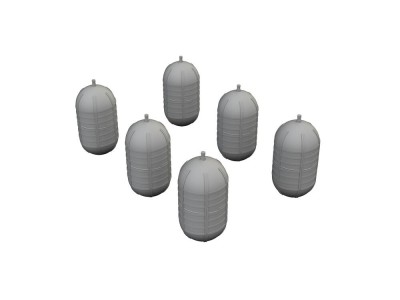 WWII USAAF oxygen tank G-1 PRINT 