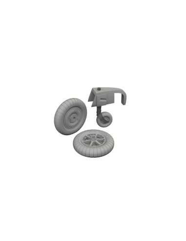 Bf 109E wheels   EDUARD 