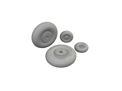 MC.205 Veltro wheels   ITALERI 