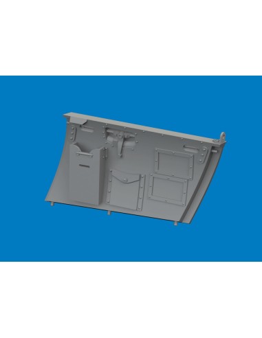 Hurricane Mk.II cockpit door PRINT for Revell 