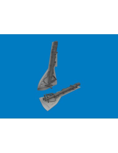 Fw 190 undercarriage legs PRINT for Revell 