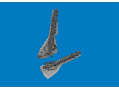 Fw 190 undercarriage legs PRINT for Revell 