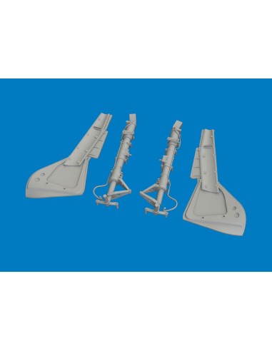 Fw 190 undercarriage legs PRINT for Revell 