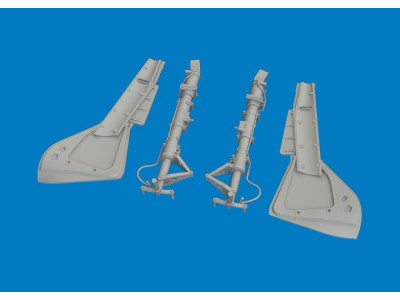 Fw 190 undercarriage legs PRINT for Revell 