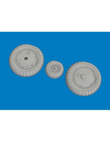 Bf 109G-6 wheels for Revell 