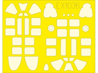 P-51B/C framed canopy LööKplus 1/48 