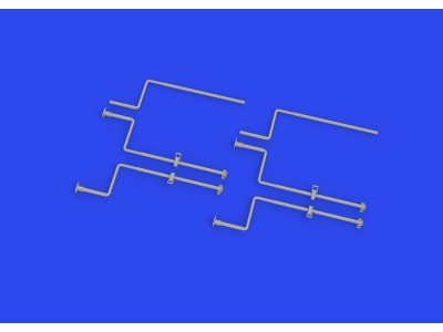 WWII German starter crank handles PRINT 1/35 