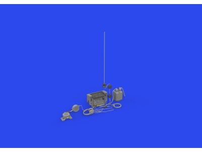 Sd.Kfz. 251/1 Ausf. C radio equipment PRINT 1/35 ACADEMY 