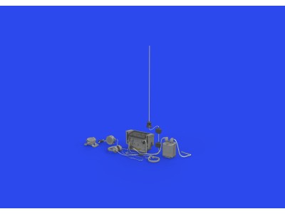 Sd.Kfz. 251/1 Ausf. C radio equipment PRINT 1/35 ACADEMY 