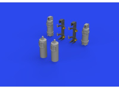 WWII German fire extinguishers PRINT 1/35 