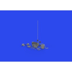 Sd.Kfz. 251/1 Ausf. C radio equipment dark yellow PRINT 1/35 ACADEMY  2