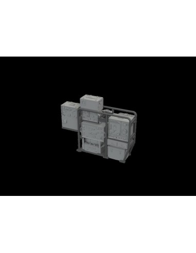 Sd.Kfz. 251/6 Ausf. C radio equipment PRINT  DRAGON 