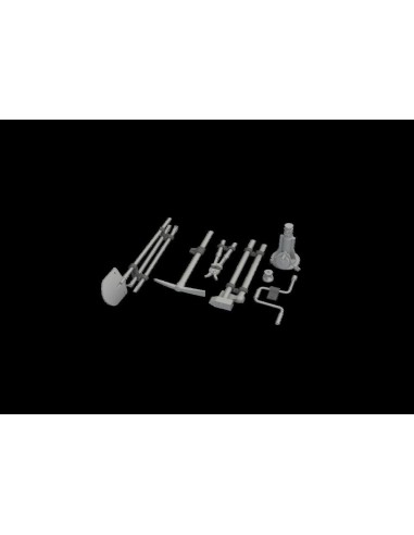 H39 French Light Tank equipment PRINT for Tamiya 
