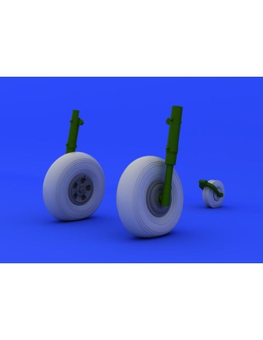 Typhoon wheels for Airfix 