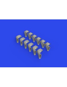 Spitfire Mk.IX exhaust fishtail PRINT 1/24 AIRFIX  2