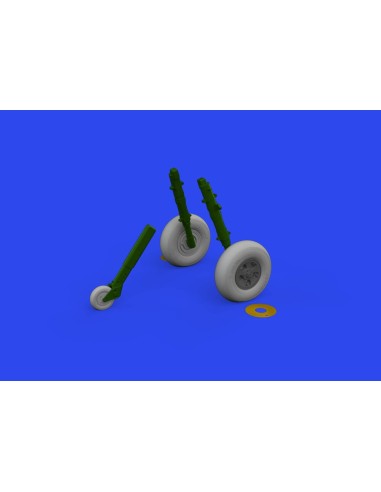 Spitfire Mk.IX wheels 5spoke 1/24 AIRFIX 