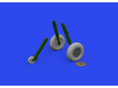 Spitfire Mk.IX wheels 5spoke 1/24 AIRFIX 