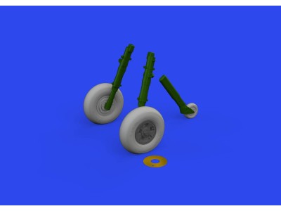 Spitfire Mk.IX wheels 5spoke 1/24 AIRFIX 