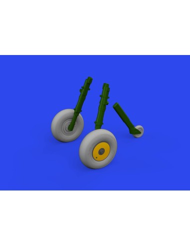 Spitfire Mk.IX wheels 5spoke 1/24 AIRFIX 