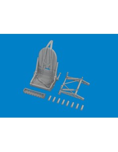 Spitfire Mk.VIII/Mk.IX seat PRINT  AIRFIX 