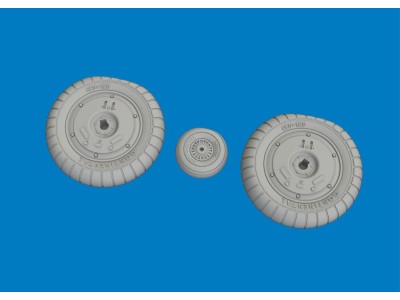Bf 109G-5/6 wheels for Airfix 