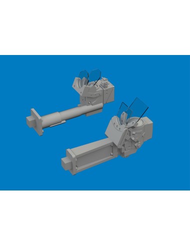 Bf 109G gun sights PRINT for Airfix 