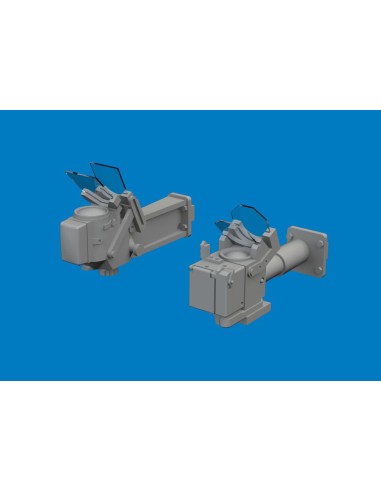 Bf 109G gun sights PRINT for Airfix 