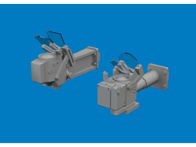 Bf 109G gun sights PRINT for Airfix 