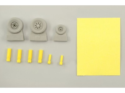 F-22A wheels für Hasegawa 