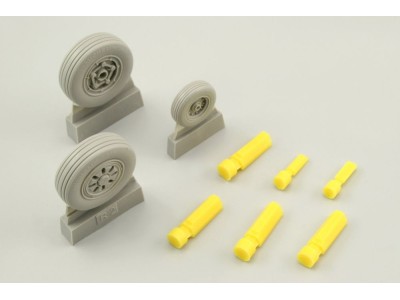 F-22A wheels für Hasegawa 