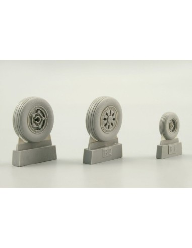 F-22A wheels für Hasegawa 