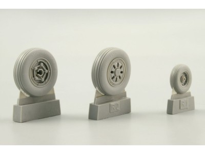 F-22A wheels für Hasegawa 
