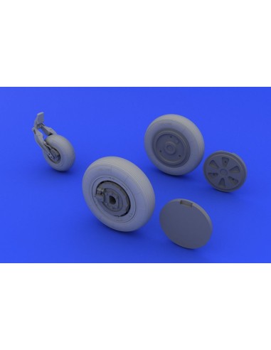 MiG-21 wheels for Eduard 
