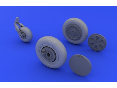 MiG-21 wheels for Eduard 