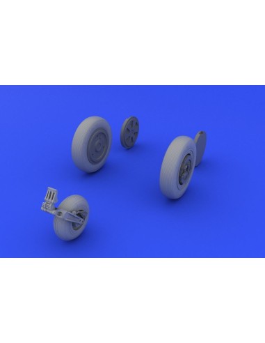 MiG-21 wheels for Eduard 