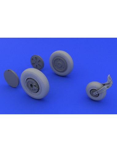 MiG-21 wheels for Eduard 