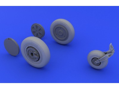 MiG-21 wheels for Eduard 