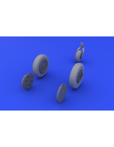 MiG-21 wheels for Eduard 