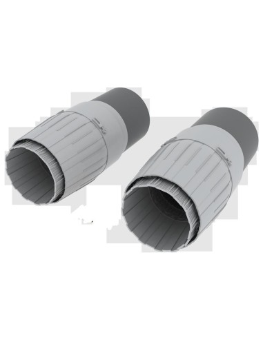 MiG-29 exhaust nozzles for Academy/EDU 