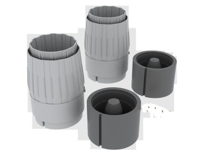 MiG-29 exhaust nozzles for Academy/EDU 