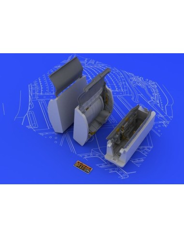 MiG-21 wheel wells for Eduard 
