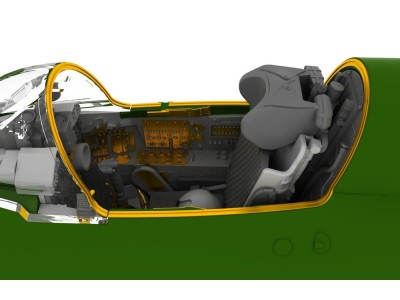 MiG-21 BIS interior for Eduard 