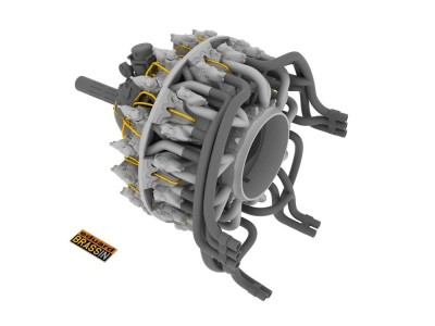 R-2800-10 engine for Eduard 