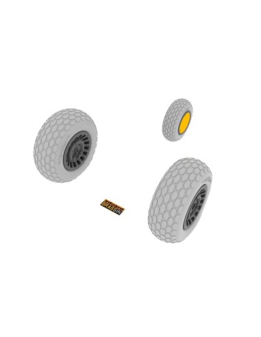 P-61 wheels for Great Wall Hobby 