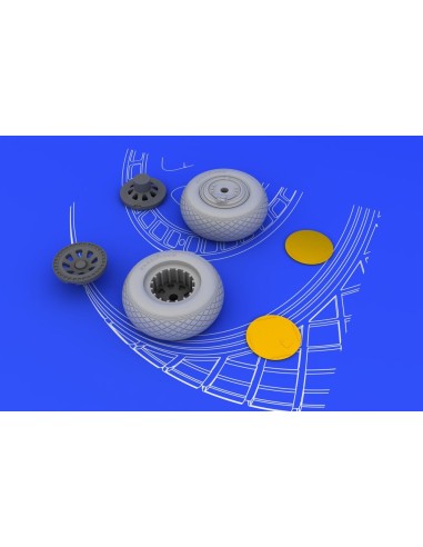 PV-1 Ventura wheels for Revell 