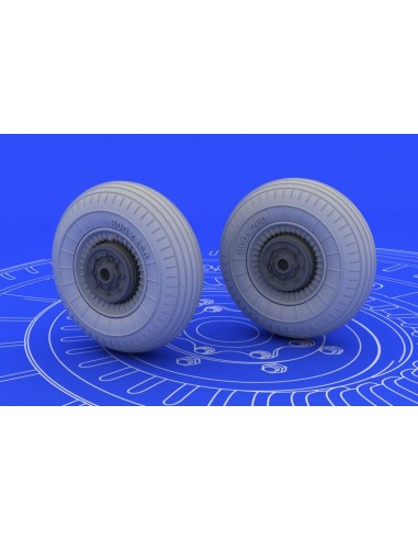 II-2 Shturmovik wheels for Tamiya 