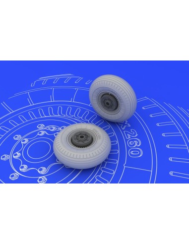II-2 Shturmovik wheels for Tamiya 