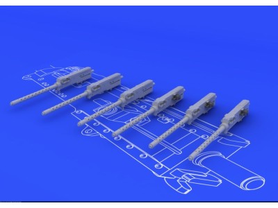 Browning M-2 guns (6 pcs.) 