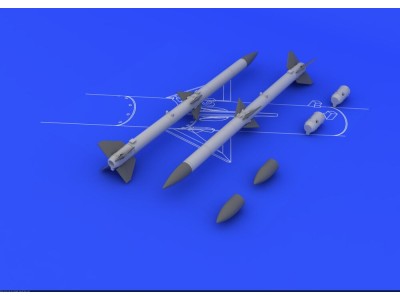 AIM-120A/B AMRAAM (2pcs) 